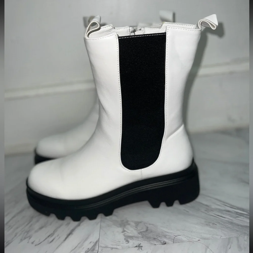 White boots